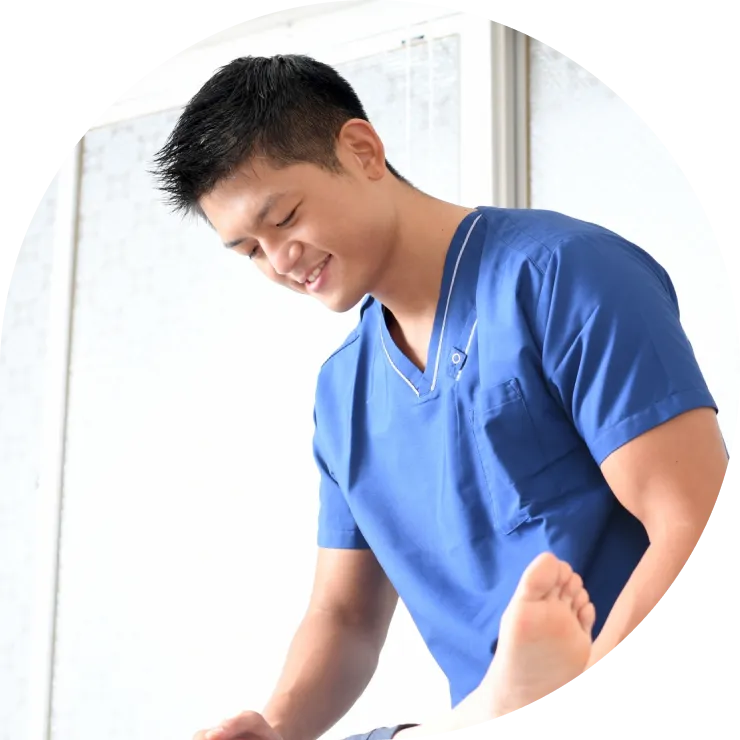 おおば接骨院 院長の大場恭平の写真